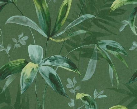 TAKKEN EN BLADEREN BEHANG | Botanisch - groen - "Architects Paper" A.S. Création Jungle Chic