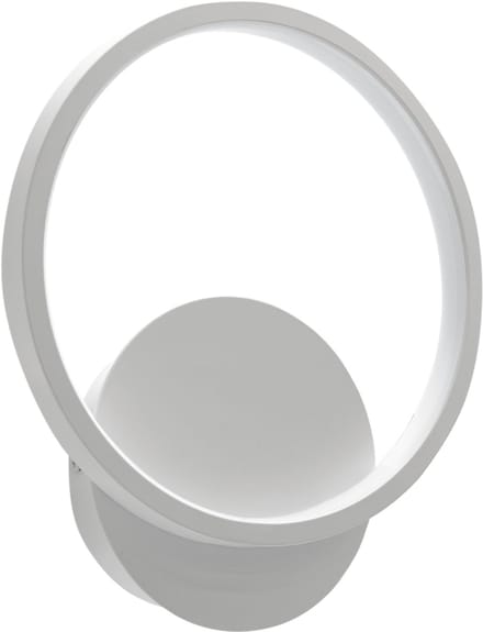 EMMA LED C - Wandlamp - 10w - 1090 Lumen - 4100K daglicht wit - Rond - Wit