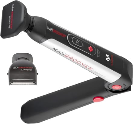 Back Shaver - Body Groomer - Zelf Scheren - Flexibele Kopper - 27.94 x 7.62 cm - Zwart