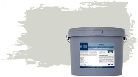 Wixx Schimmelwerende Muurverf Matt - 5L - RAL 9002 | Grijswit