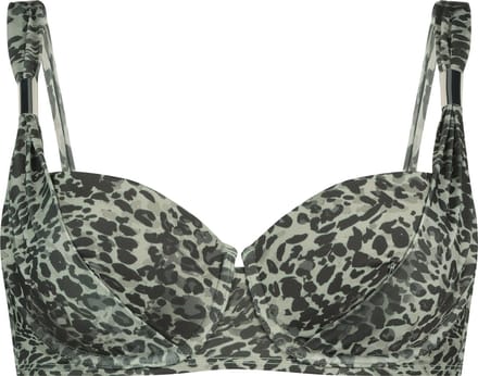 Hunkemöller Dames Badmode Voorgevormde beugel bikinitop Argentina - Groen - maat E85