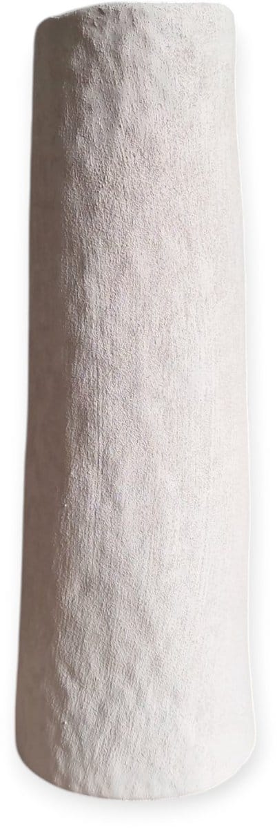 Daan Kromhout – Vaas – Bloemenvaas – Porto – Wit – Keramiek – Robuust – 13x37cm