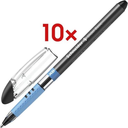Schneider balpen - Slider Basic - penpunt XB - zwart - S-151201
