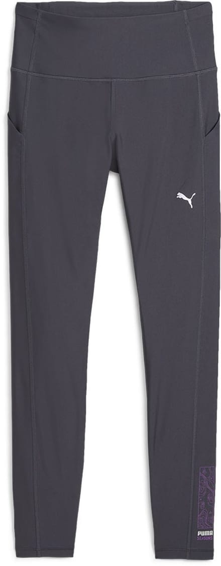 Legging Puma Leggings Seasons Trail Fl gris taille haute