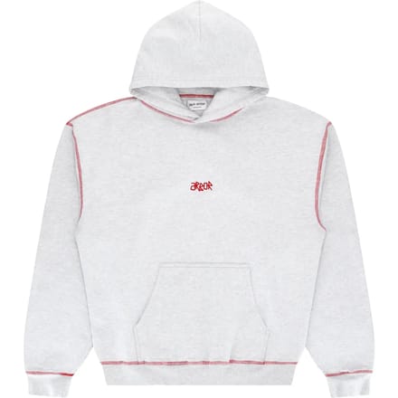 Hoodie met zichtbaar stikken Arbor Antwerp