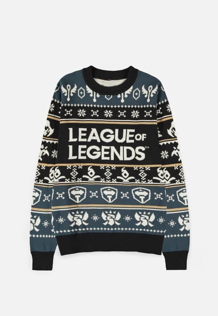 League Of Legends Kersttrui -XS- Logo Multicolours