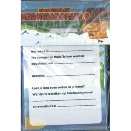 Piraten - Uitnodiging Pk 943 - Set Van 6 - Interstat