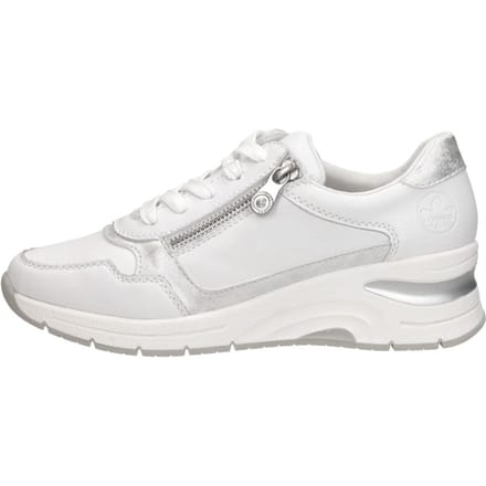 Rieker Sneakers - Dames - Wit - Maat:36