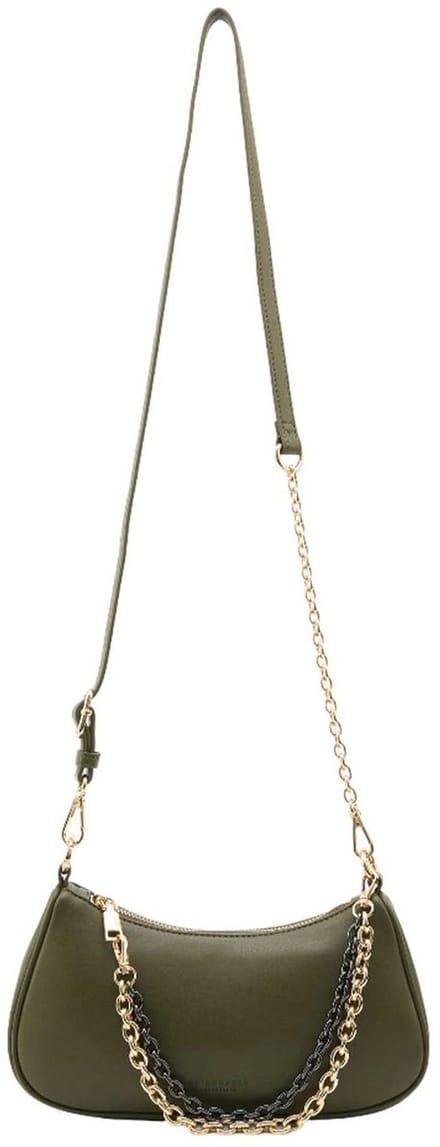 SEIDENFELT MANUFAKTUR schoudertas Lainio Crossbag Khaki kaki