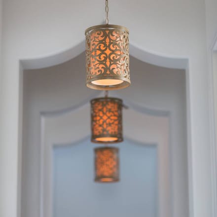 Hinkley LED Hanglamp Carabel | 1X E27 Max 60W | Dimbaar | Brushed Champagne