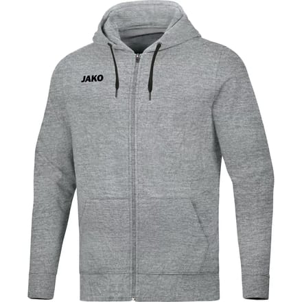 Jako - Hooded Jacket Base Junior - Jas met kap Base - 152 - Grijs