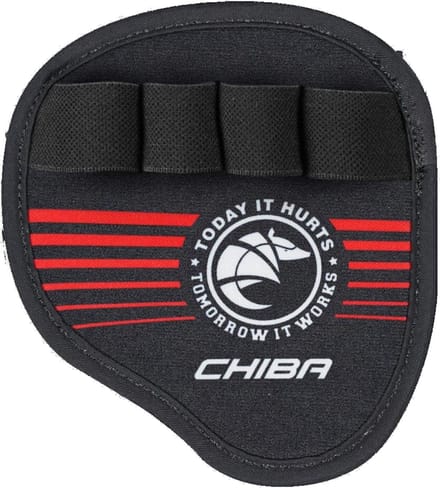 Chiba Grip Support Motivation Grippad zwart/rood - Maat S/M