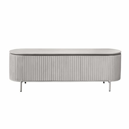 Tv meubel Solana Taupe Mangohout 165 cm