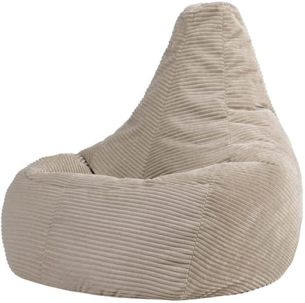icon - Dalton XL Zitzak Fauteuil - Gaming - Ribfluweel - Beige