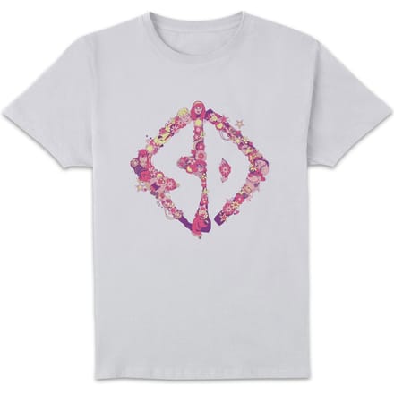 Scooby-Doo Floral Men's T-Shirt - White - L