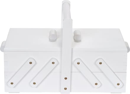 PRYM Naaibox hout S wit 612579 - Naaiboxen - Prym