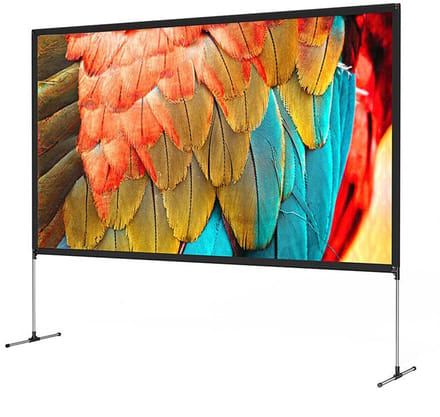 BlitzWolf Projector portable projection screen 100" - 2048 x 1080