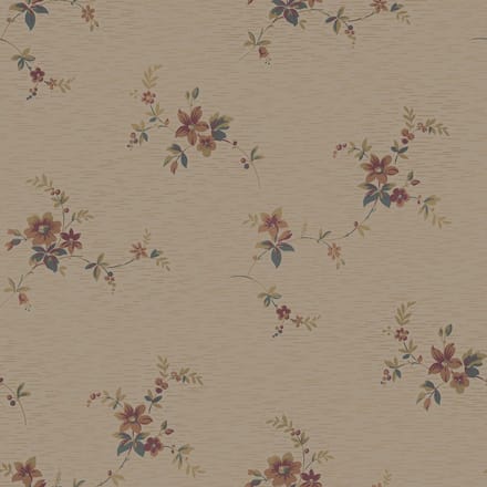 Boråstapeter Vliesbehang 3291 - Timeless Traditions - Botanisch Beige - 53cm x 10.05m