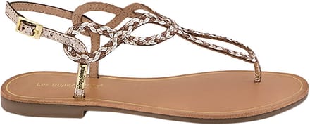 Leren sandalen van Les Homela