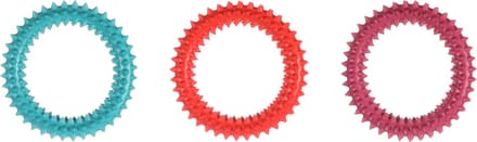 Flamingo Scrum - Speelgoed Honden - Hs Rubber Scrum Ring 15cm Assortiment - 1st - 136232 - 1st