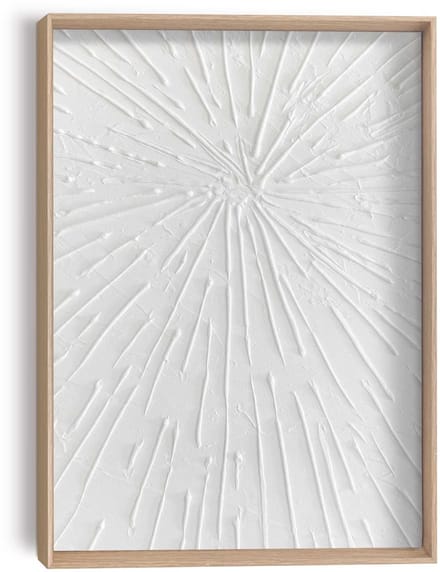 Schilderij 3D Art Small Beams - 40 x 30 - Hout - REINDERS