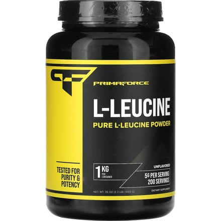 Primaforce, L-Leucine, zonder smaak, 1 kg (1.000 g)