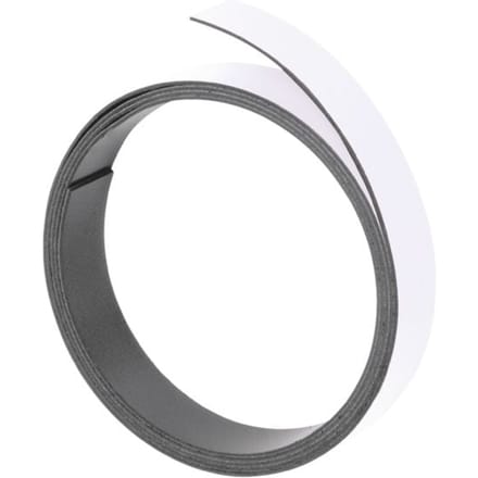 Franken Magnetische tape Afmetingen 10mmx1m Wit