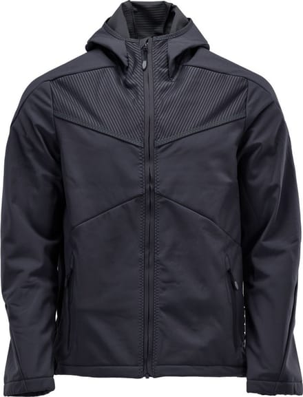 MASCOT Customized Softshell jas capuchon - 22102-649 - donkermarine - maat L