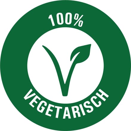 Vegetarisch sticker op rol 40 mm - 580 per rol