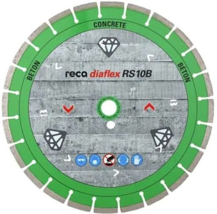 Diaflex Diamantdoorslijpschijf RS10B