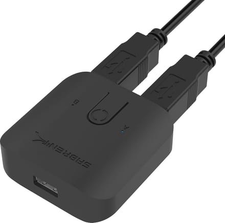 USB 2.0 Sharing Switch voor Meerdere Computers met LED-indicatoren