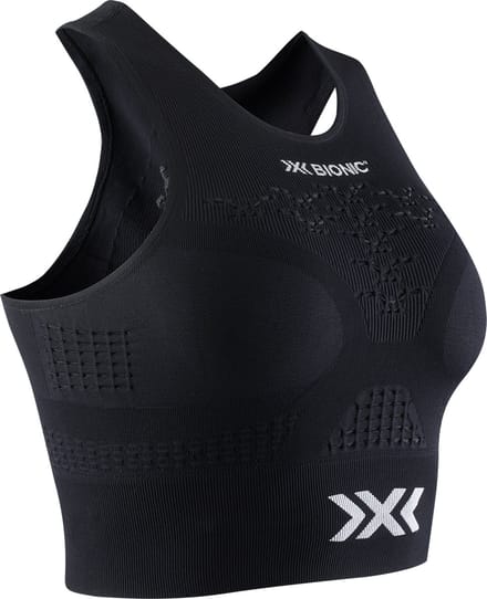 X-Bionic Energizer 4.0 Fitness Crop Top Dames Bright Lavender/Wit - XL