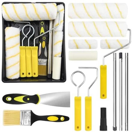Complete Schilderrol Set met 12 Onderdelen voor Muren en Plafonds