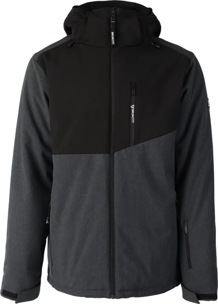 Brunotti Twinstroke Heren Softshell Jas - Grijs - XXL