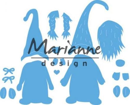 Marianne Design Creatables snij en embosstencil - Tomte Kabouter