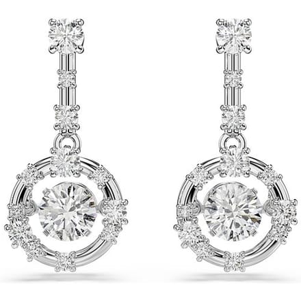 Swarovski Constella Dames Oorbellen Metaal - Zilver