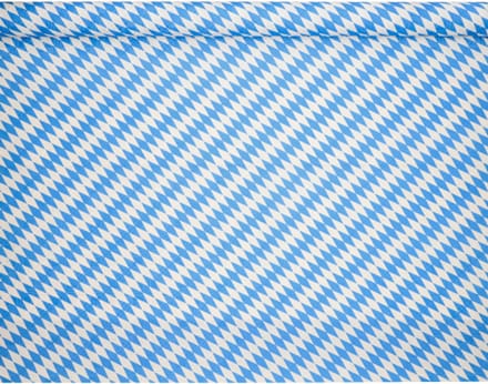 20x Tafelkleed papier met damastprint 10 m x 1 m Beiers blauw