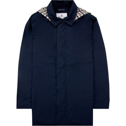 Aquascutum Active Opvouwbare Trenchcoat In Marineblauw