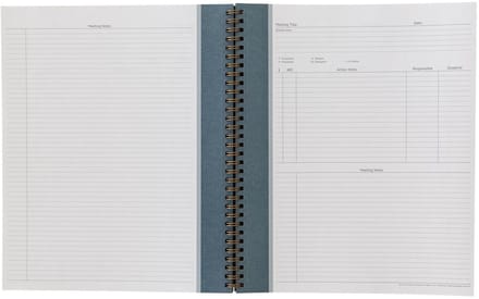 Notitieblok voor Vergaderingen en Notities - Monarch Stijl