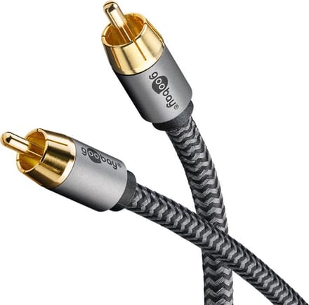 Goobay Plus Subwoofer/Stereo Kabel | RCA