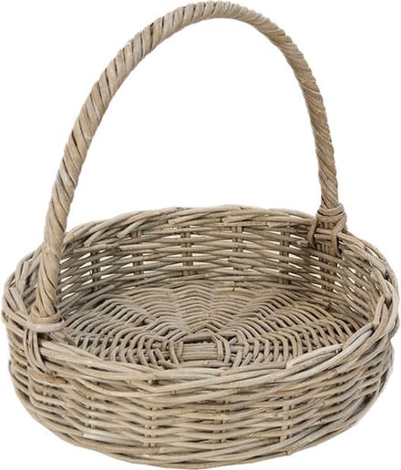 Hengselschaal in Grey Rotan