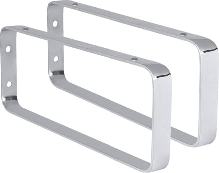 Differnz Ophangbeugel Voor wastafel 15 x 2.5 x 44 cm chroom