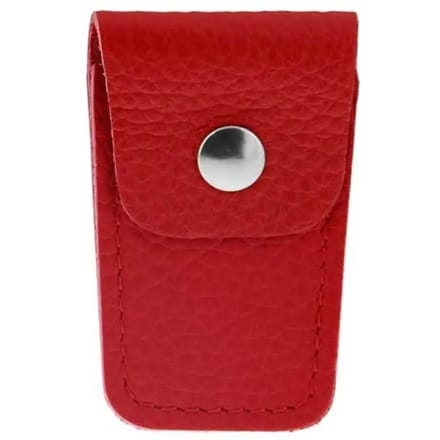 Etui voor opvouwbare scharen van leer Max Capdebarthes