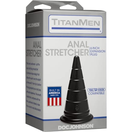 Doc Johnson - TitanMen - Anal Stretcher Plug - 6 Inch
