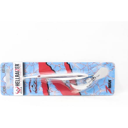 Leurre coulant Zman Hell Raizer Tail Blade 4 pouces Chrome (5493)