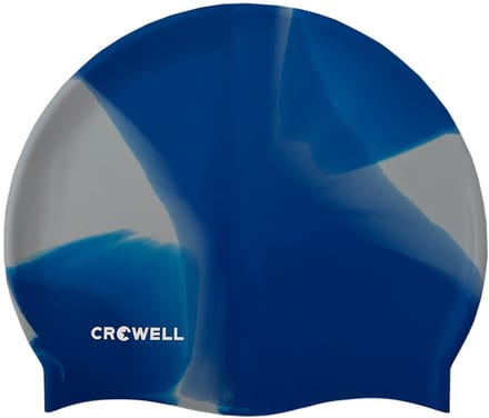 Crowell Badmuts Zwem Siliconen Multi Flame Blauw-Grijs kol.19
