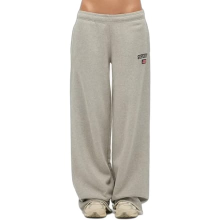 Superdry - Athletic Essentials joggingbroek met wijde pijpen - Dames - Broeken