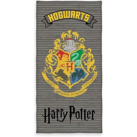 Harry Potter Harry Potter velours strandlaken Unisex Baddoek - grijs - Standard