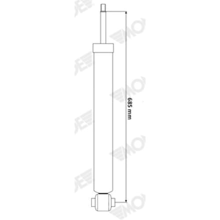 Schokdemper MONROE ORIGINAL (Gas Technology) MONROE G43161