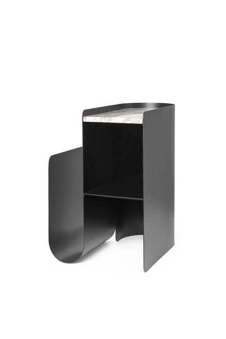 Ferm Living Vault Bijzettafel - zwart
